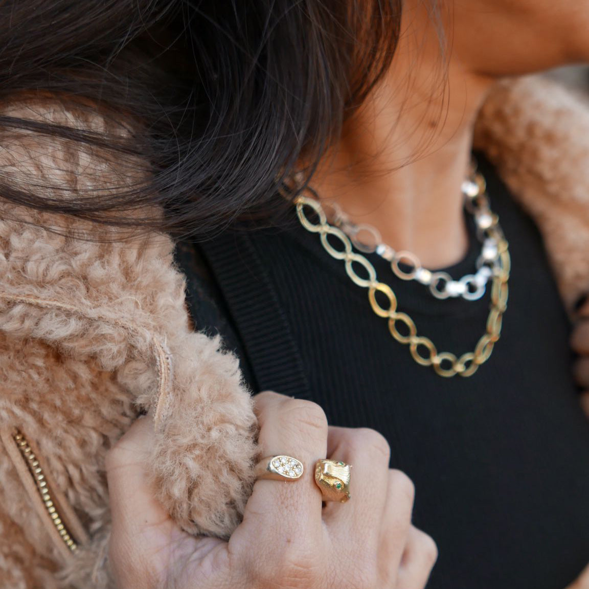 Tiger Ring - Silver