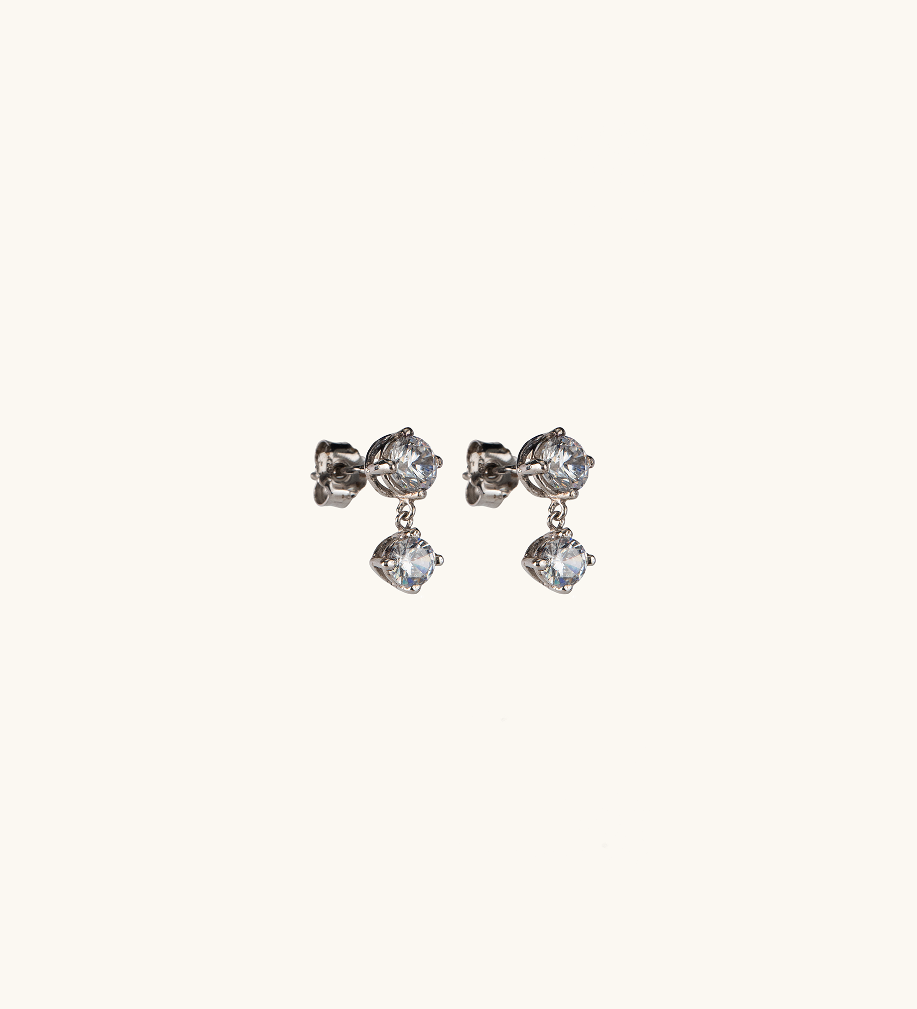 Mia Earrings - Silver