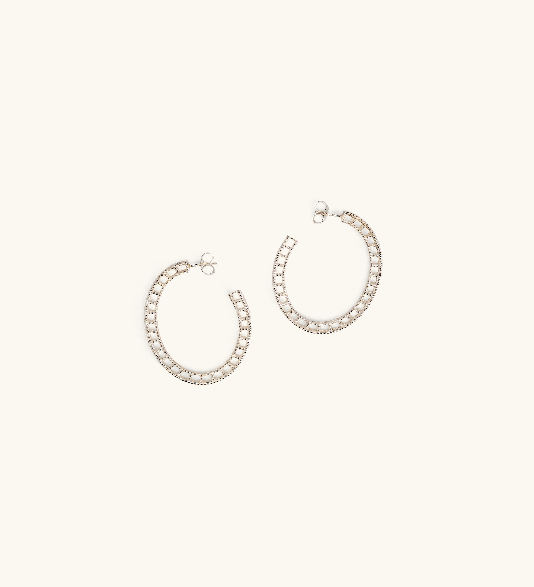 Stella XL Earrings - Silver
