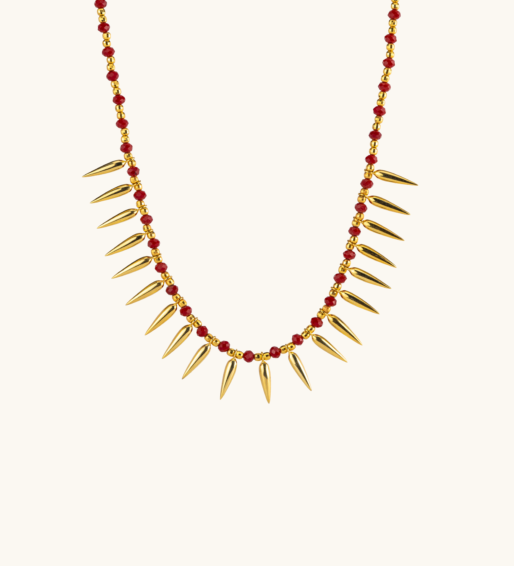 Jeremiah Necklace - Red