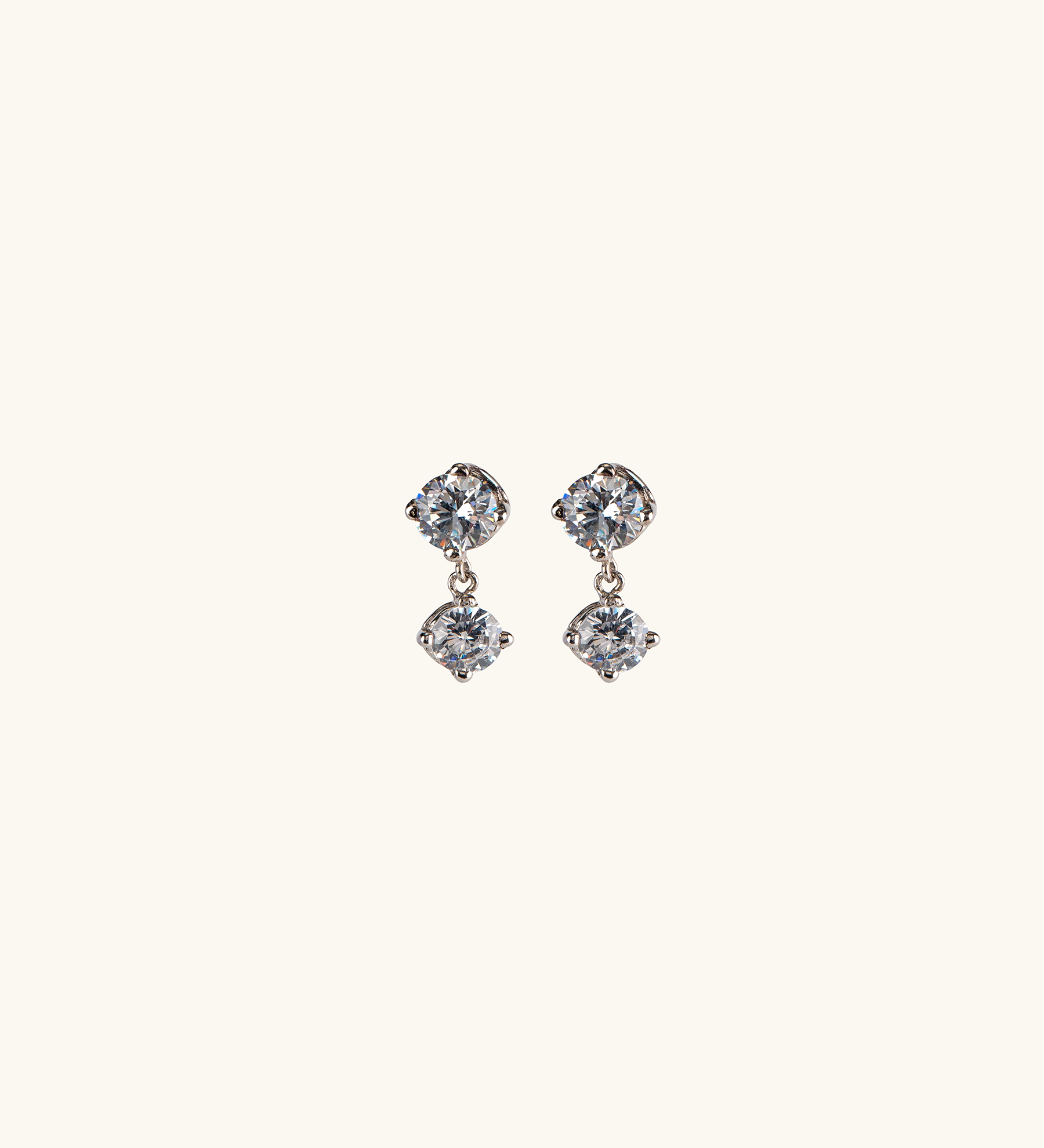 Mia Earrings - Silver