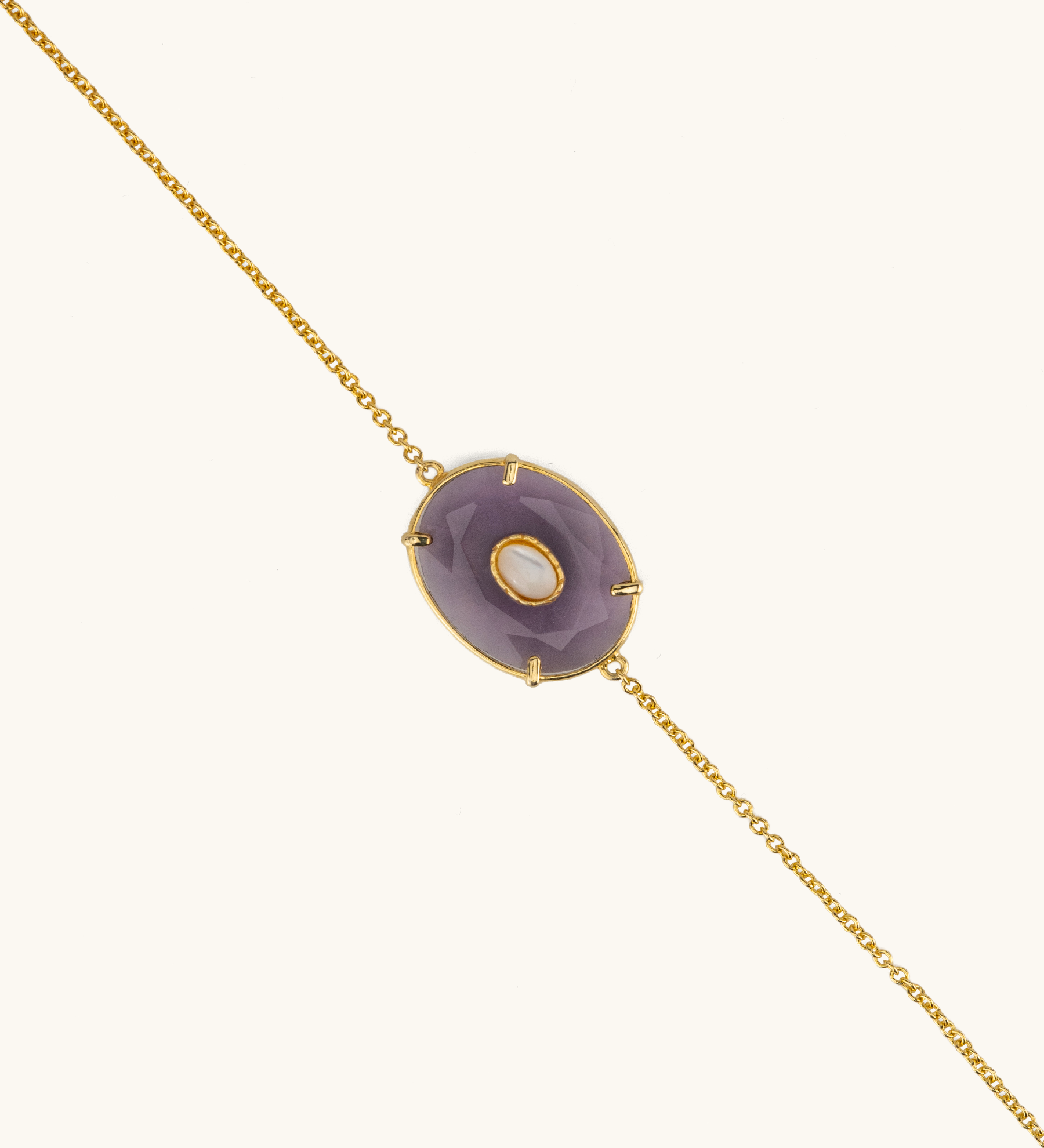 Belly Bracelet - Purple